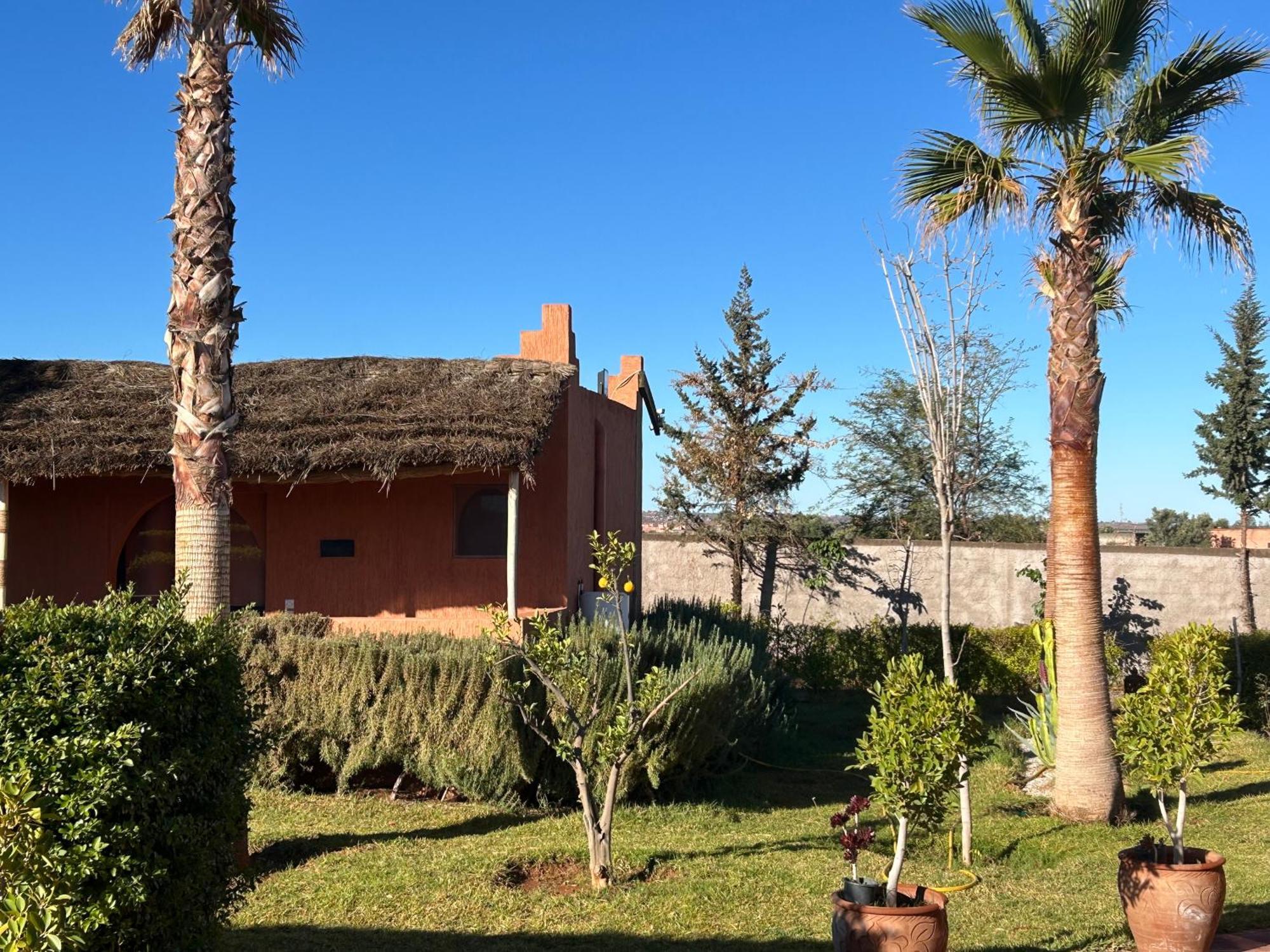 Hotel Les Orangers De L'Ourika Douar Akkara Exterior foto